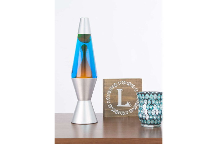 Lava Lamp - Orange/Blue
