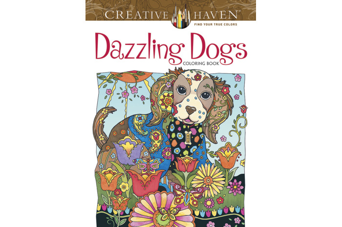 Dazzling Dogs Adult Coloring Book Dazzling Dogs Adult Coloring Book