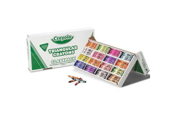 Triangular Crayons Classpack Triangular Crayons Classpack