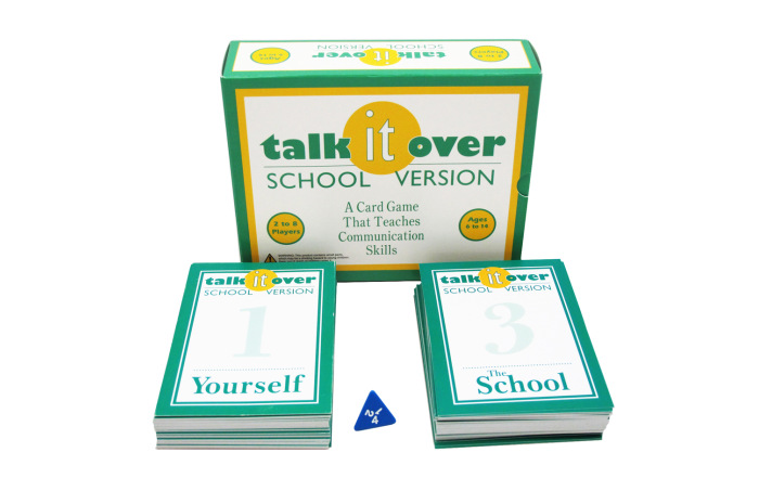 Talk It Over Card Game: School Version Talk It Over Card Game: School Version