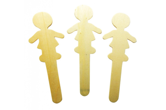 People Topper Craft Sticks (18 Piece) People Topper Craft Sticks (18 Piece)
