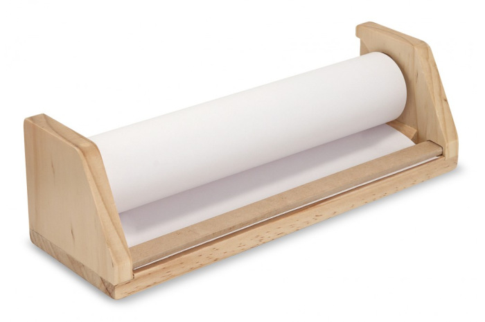 Tabletop Paper Dispenser with Paper