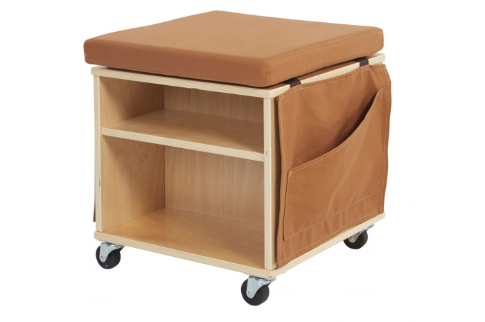 Rolling Storage Stool Rolling Storage Stool