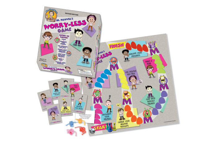 Dr. PlayWell's Worry Less Board Game Dr. PlayWell's Worry Less Board Game