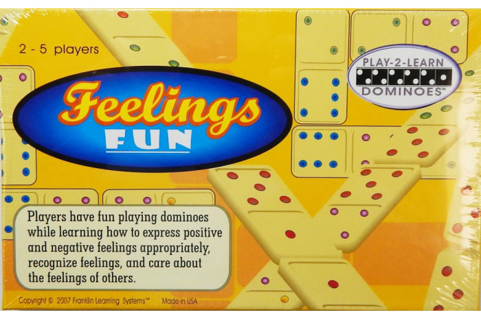 Teach Emotions in a Fun Simple Game Details about   Brand New Junior Learning Emotions Dominoes 