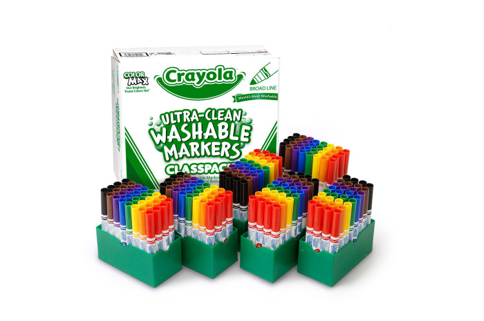 Ultra-Clean Washable Markers for Kids Classpack Ultra-Clean Washable Markers for Kids Classpack
