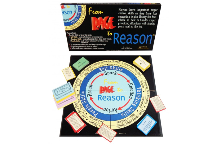 From Rage to Reason Anger Control Board Game From Rage to Reason Anger Control Board Game