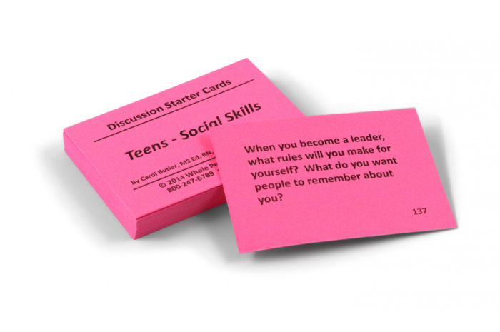 Teens - Social Skill Strategies Card Deck