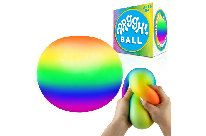 Arggh! Giant Rainbow Sensory Stress Ball
