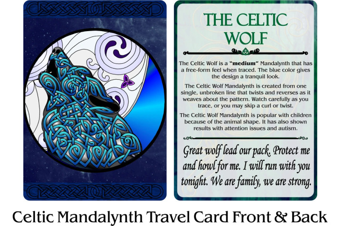 Celtic Mandalynth Travel Cards 21-Pack
