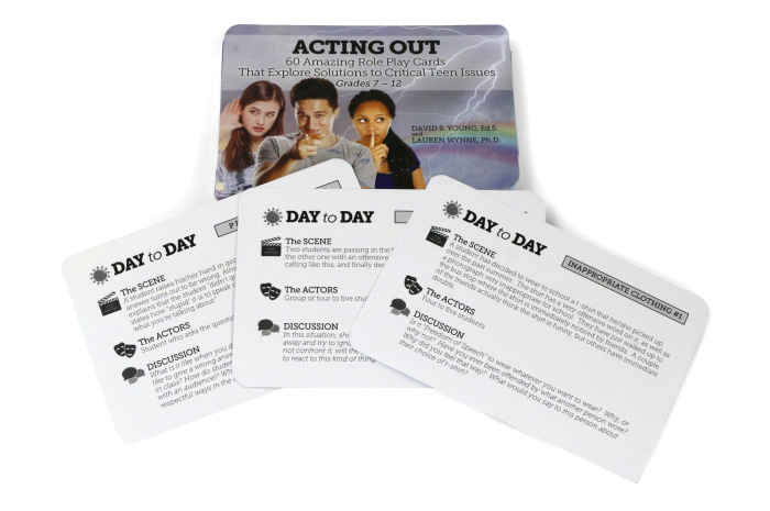 Acting Out: 60 Role Play Cards That Explore Solutions to Critical Teen Issues Acting Out: 60 Role Play Cards That Explore Solutions to Critical Teen Issues