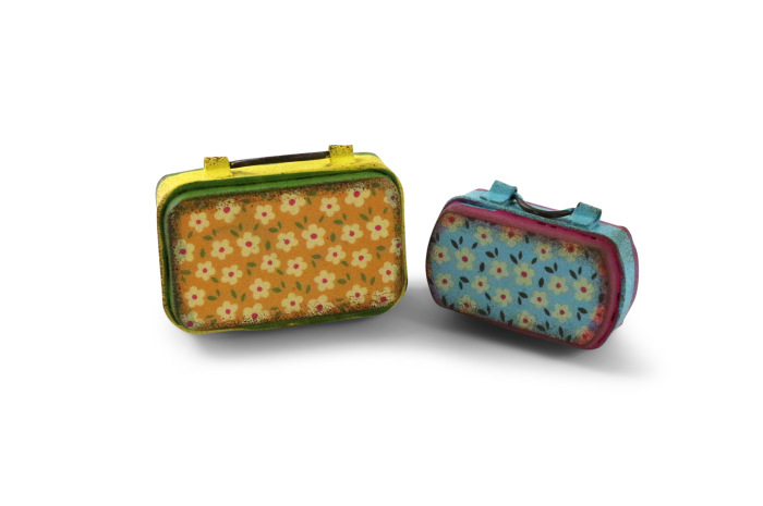 Flower Suitcases (Set of 2) Flower Suitcases (Set of 2)