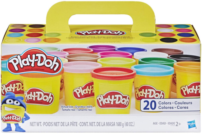 Play-Doh Super 20 Color Can Playset