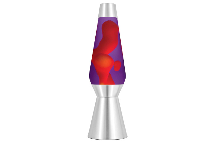 Grande LAVA Lamp - Yellow/Purple/Silver Grande LAVA Lamp - Yellow/Purple/Silver