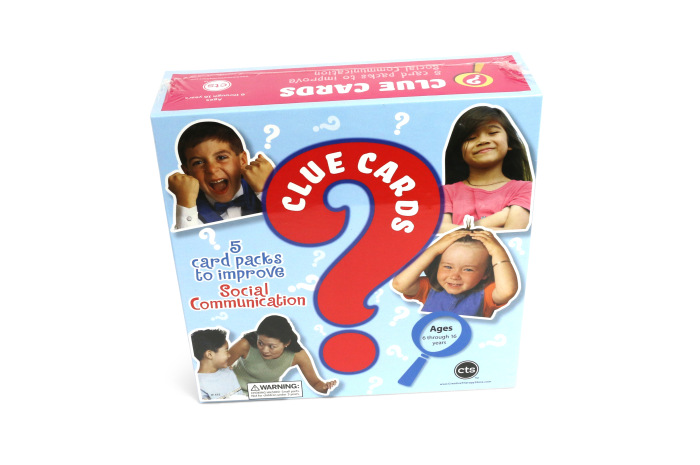 Clue Cards: 5 Card Packs to Improve Social Communication Clue Cards: 5 Card Packs to Improve Social Communication