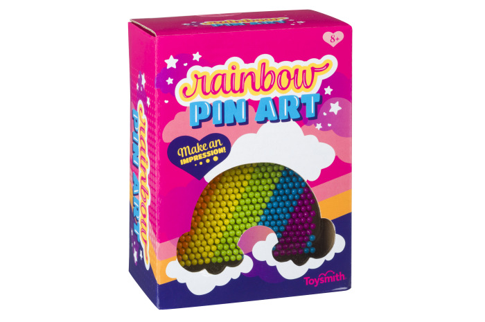Rainbow Pin Art