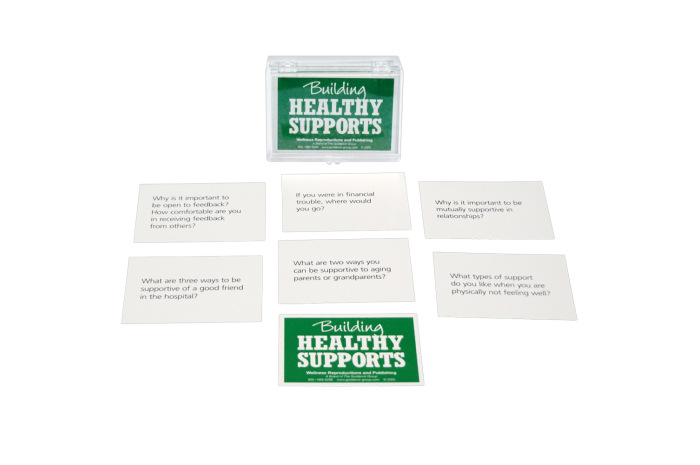 Building Healthy Supports Cards for Adults