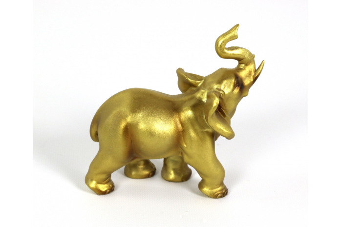 golden elephant figurine