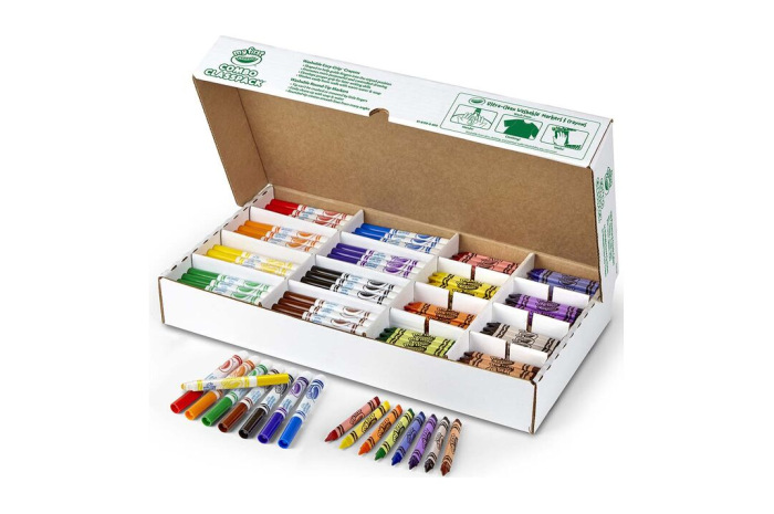 My First Crayola Crayons & Markers Bulk Classpack My First Crayola Crayons & Markers Bulk Classpack