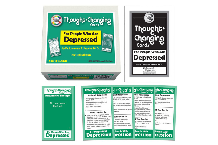 Thought Changing Card Kit for People Who are Depressed