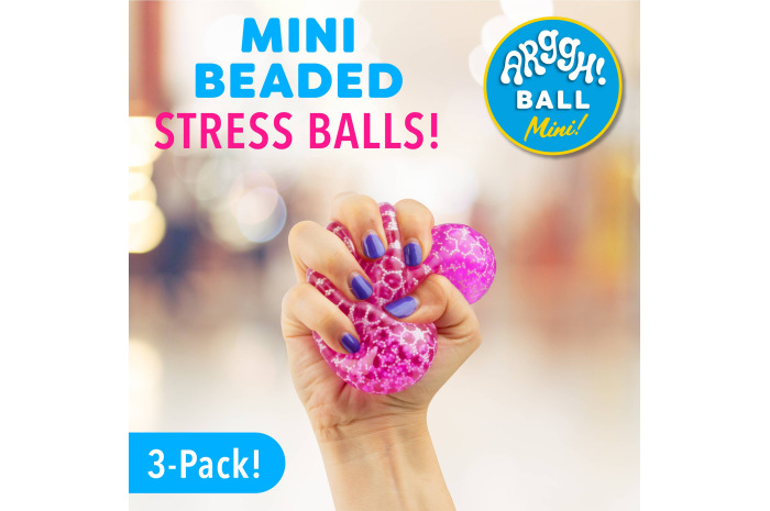 Arggh! Mini Sensory Beaded Stress Balls 3 pack
