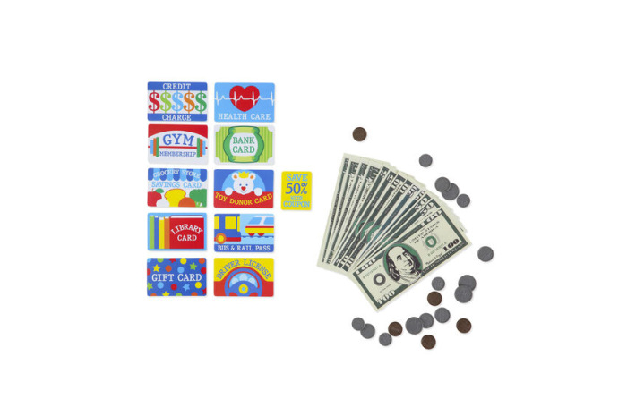Pretend-to-Spend Wallet with Play Money