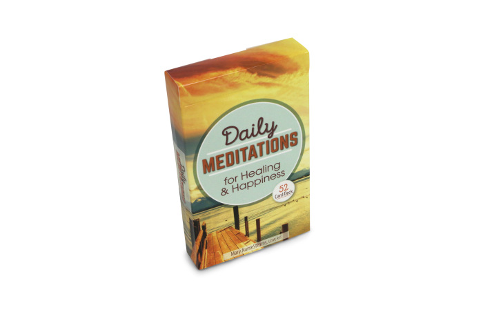 Daily Meditations for Healing and Happiness Cards