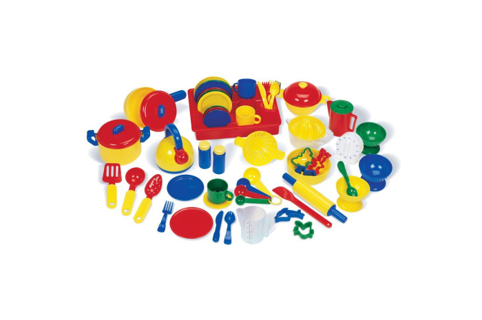 Pretend Play Kitchen Set (76 Piece) Pretend Play Kitchen Set (76 Piece)
