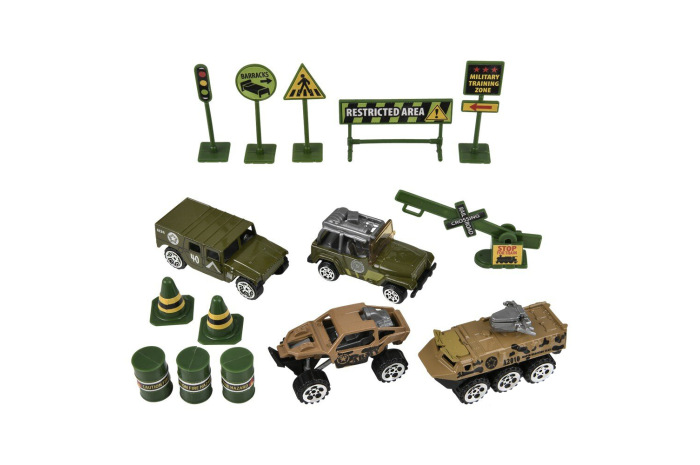 Military Vehicle Play Set