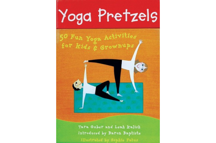 Yoga Pretzels: 50 Fun Yoga Activities for Kids & Grownups Card Deck
