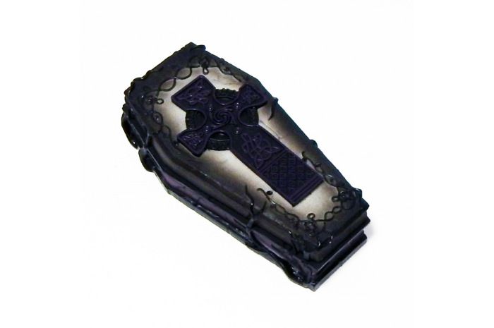 Coffin Box with Cross