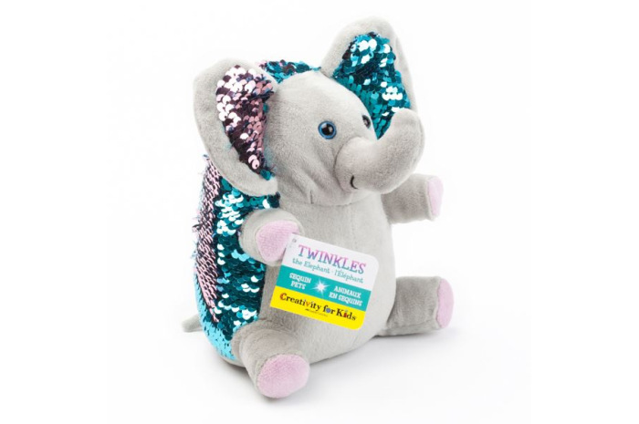 weighted elephant plush