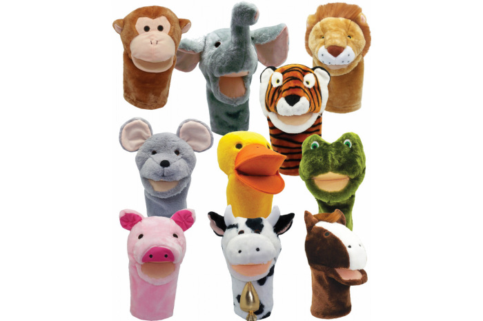 Bigmouth Animal Puppets (Set of 10) – Puppets