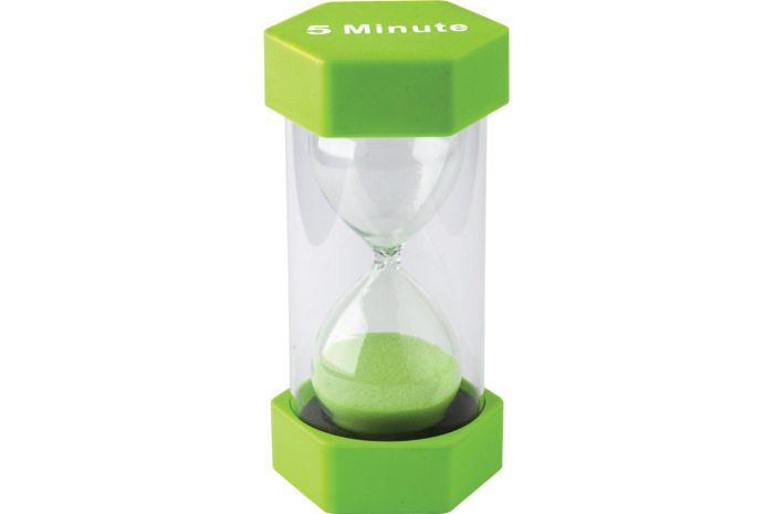 Hourglass by Playlearn. 2 min Educational Toy Large Sensory Sand Timer 
