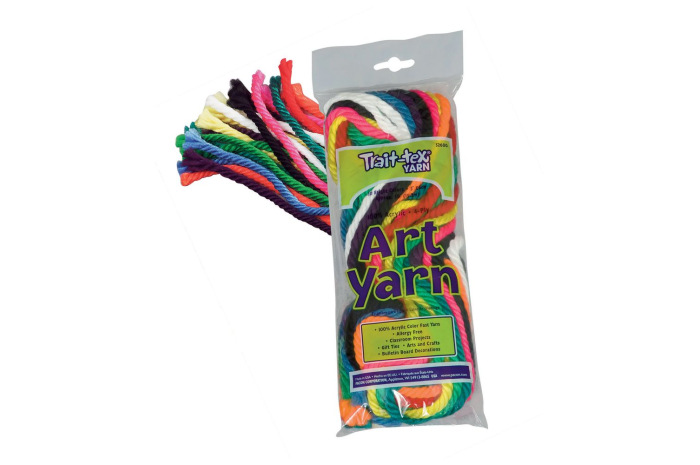 Art Yarn - 10 Bright Colors Art Yarn - 10 Bright Colors