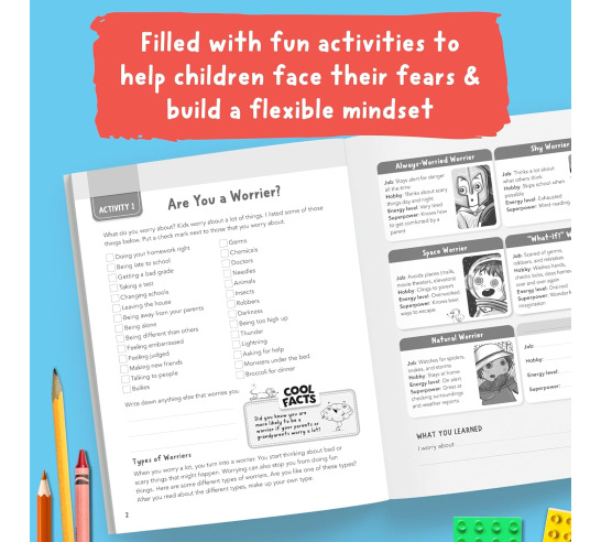 A Workbook for Kids Who Worry: Fun Activities to Help Children Face Their Fears