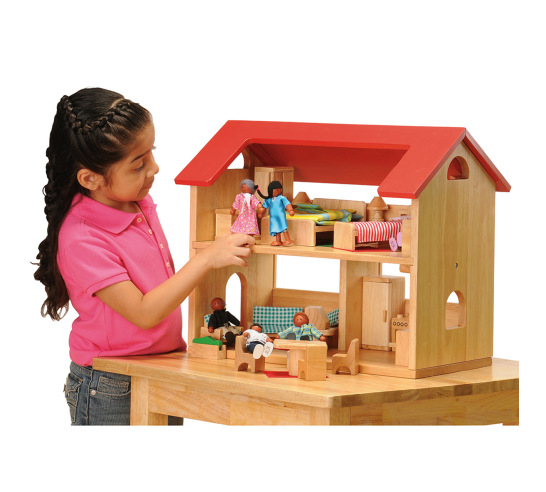 Solid Wood Dollhouse