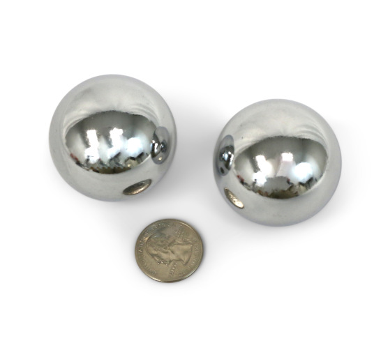 Baoding Sensory Balls - Silver