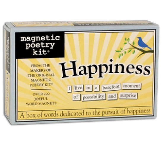 Happiness Magnetic Poetry Kit