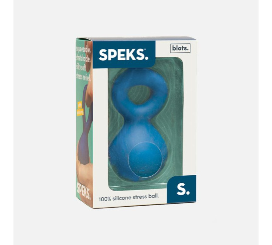 Blots Silicone Stress Balls - Blue Slammer