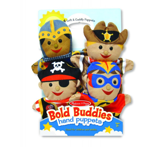 Bold Buddies Hand Puppets Set