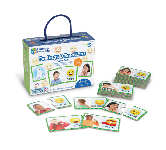 Feelings and Emotions Puzzle Cards
