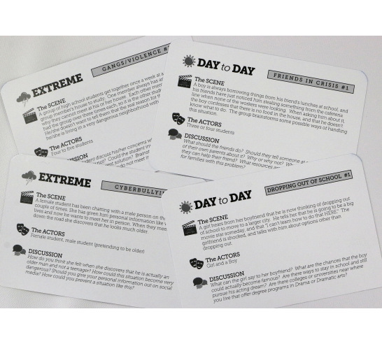 Acting Out: 60 Role Play Cards That Explore Solutions to Critical Teen Issues