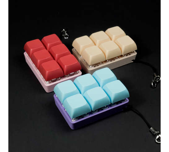 Strudel Pop - Mechanical Toaster Pastry Fidget - Clicky - Feral Berry