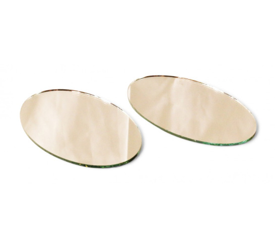 Oval Mirrors (Set of 2)