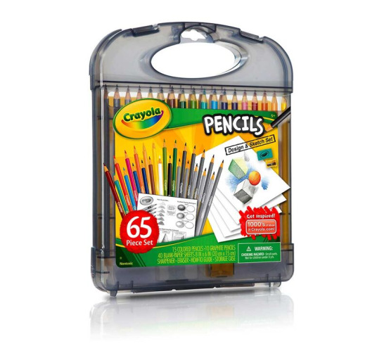 Crayola Colored Pencils Design & Sketch Set