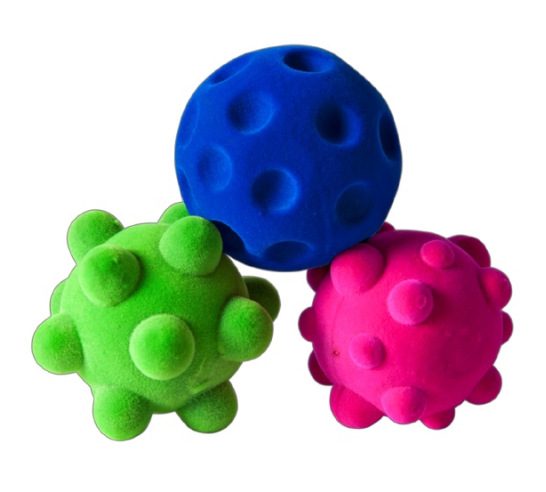 Textured Stress Balls (Set of 3)