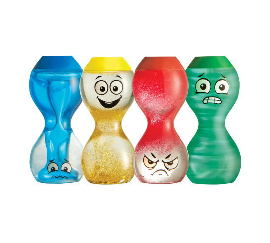 Express Your Feelings Sensory Bottles - Happy, Scared, Sad, and Angry