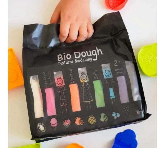 Bio Dough: All Natural Colored Modeling Dough