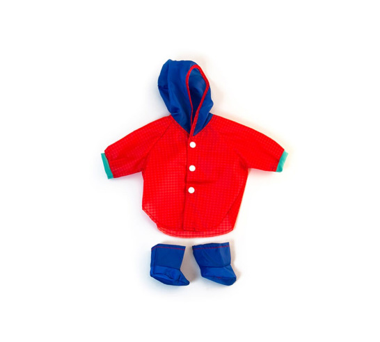 Anatomically Correct Doll Clothes - Raincoat & Boots